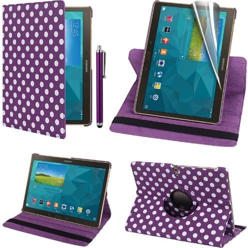 Samsung Galaxy Tab S 10.5 360 Swivel Stand Case Cover